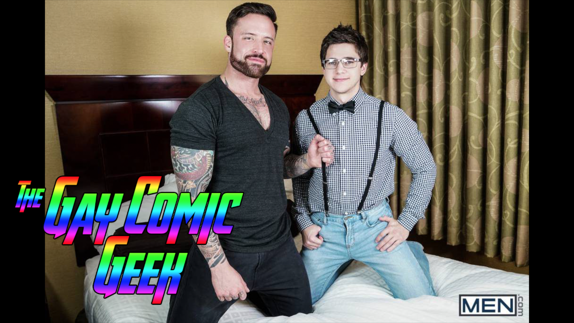 Gay Geek Porn - The Nerd and the Escort â€“ UNCUT Scene Review from Men.com (NSFW)