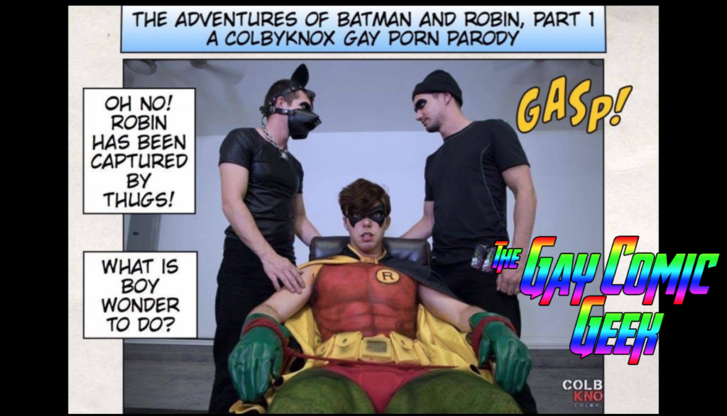 Boy Wonder Gay Porn Cartoons - The Adventures of Batman & Robin Pt. 1 â€“ UNCUT Gay XXX ColbyKnox Review  (NSFW)